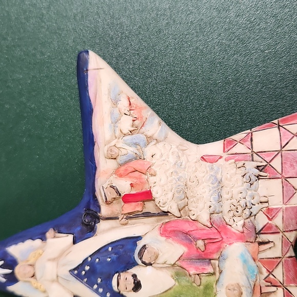 JIM SHORE Nativity Scene Star Ornament 2008 Heartwood Creek - Picture 6 of 12